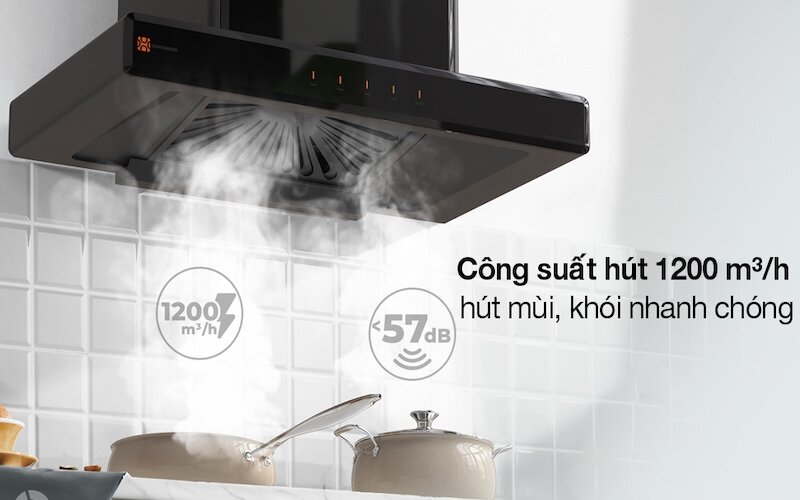 Máy hút mùi âm tủ Hawonkoo HRH-702 lựa chọn hoàn hảo cho căn bếp hiện đại