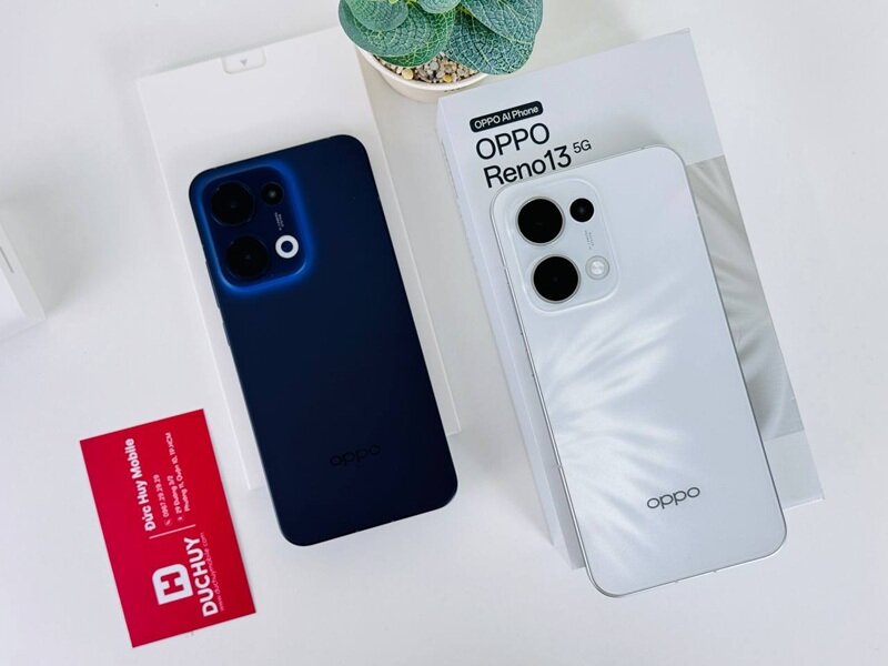 So sánh điện thoại OPPO Reno13 F 4G và Reno 13 F 5G: 