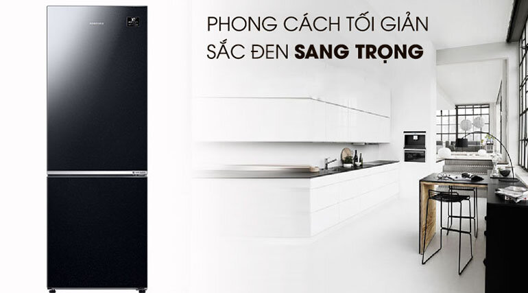 Thiết kế đẳng cấp của tủ lạnh Samsung RB27N4010BU/SV