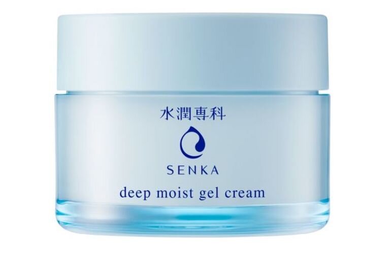 Senka Deep Moist Gel Cream intensive moisturizing sleeping mask gel