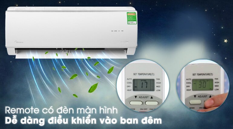 áy lạnh Midea Inverter 1 HP MSAFA-10CRDN8