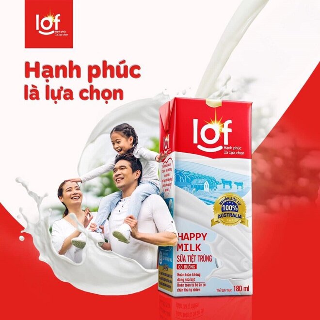 Sữa tươi LOF là món quà cho cả gia đình