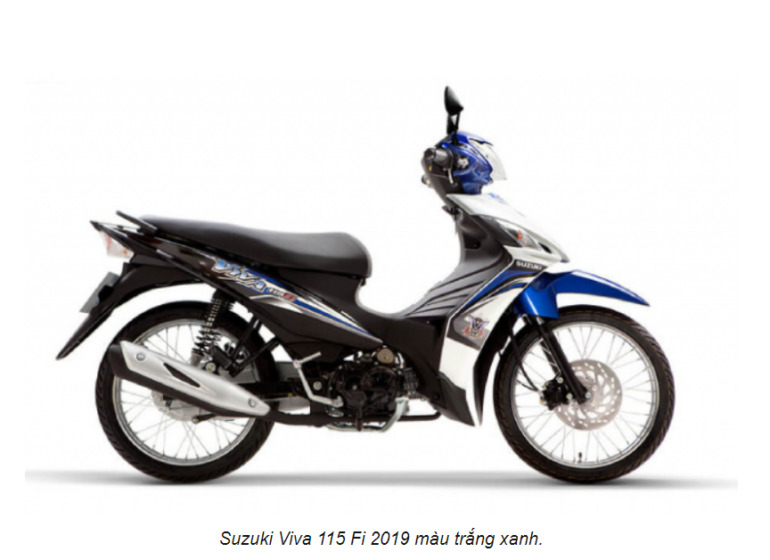 Xe máy Suzuki Viva 115 Fi 2019 với còn xứng đáng mua sắm nhập năm 2022 sắp tới đây hoặc  ko  websosanhvn