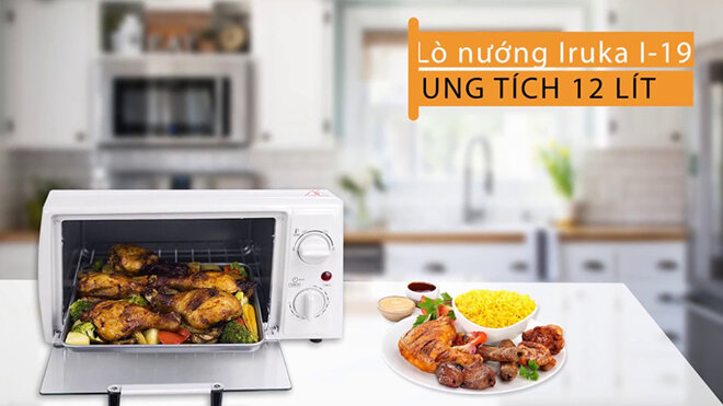 Lò nướng điện đa năng Iruka I19 đến từ Nhật Bản