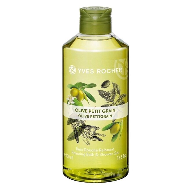 sữa tắm Yves Rocher Olive Petit Grain Relaxing Bath 400ml