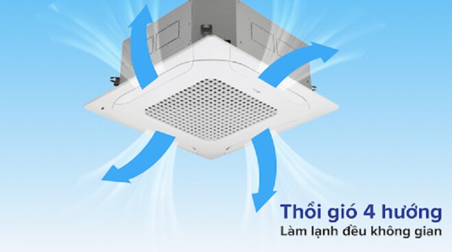 Đánh giá chi tiết điều hòa âm trần LG ZTNQ48GMLA0