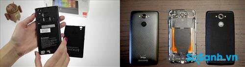 Pin của Lenovo P70 và Droid Turbo