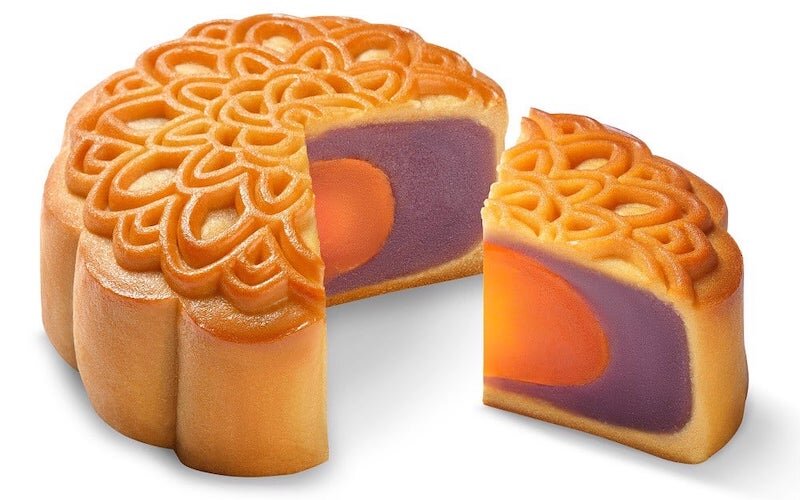 Calorie content in a taro mooncake