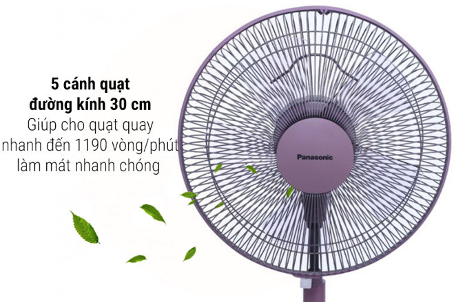 Đánh giá quạt đứng Panasonic F-308NH