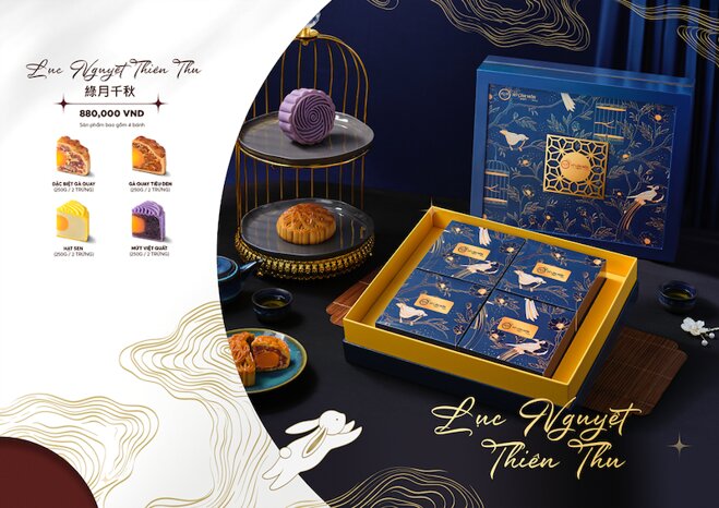 Set bánh Trung thu Hỷ Lâm Môn: Tinh hoa văn hóa và ẩm thực phương Đông