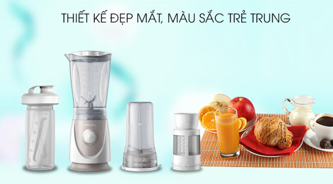 Máy xay sinh tố mini Philips HR2874