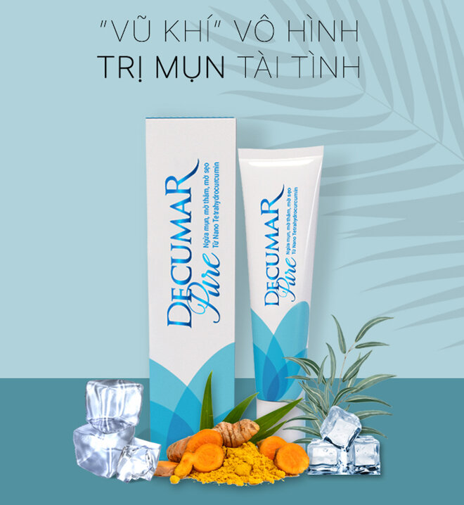 Gel trị mụn Decumar Pure