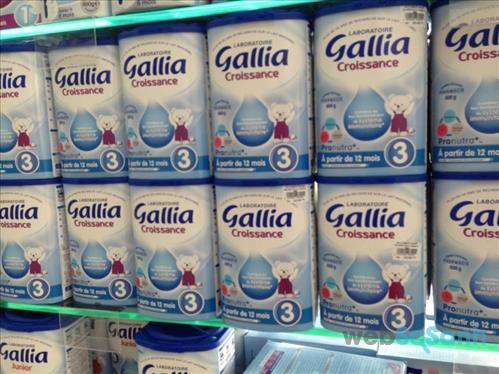 Sữa bột Gallia Pháp