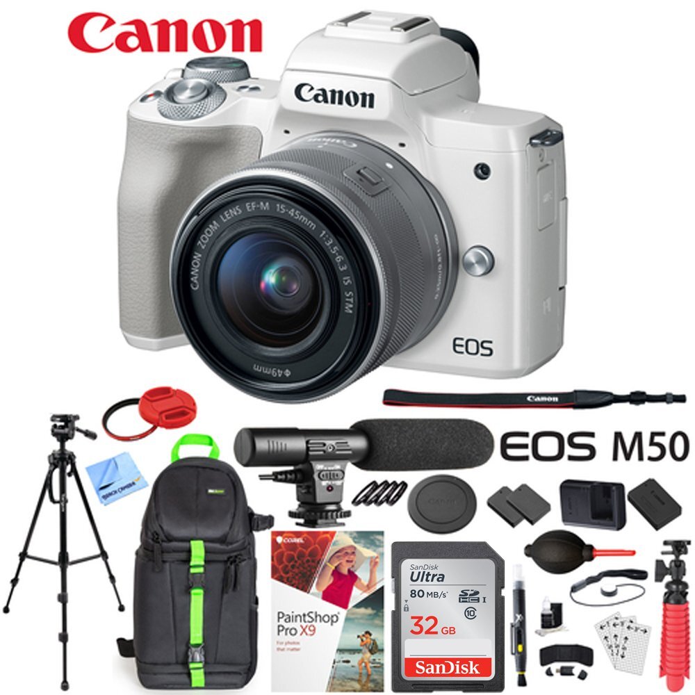 Canon EOS M50 lens 15-45mm