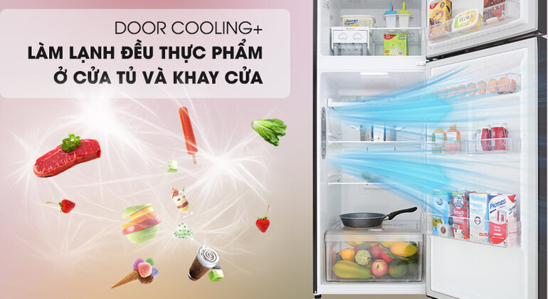 Làm lạnh đa chiều giữ cho thực phẩm luôn tươi ngon