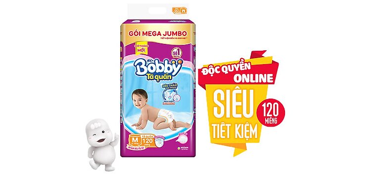 Tã quần Bobby size M