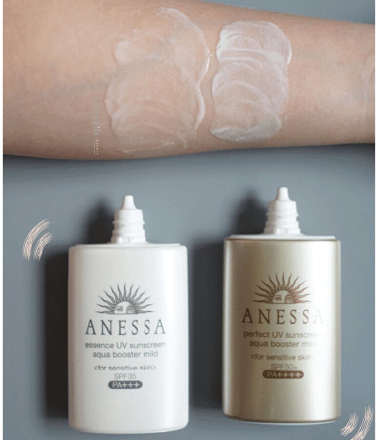 Kem chống nắng Anessa cho da nhạy cảm và da mụn
