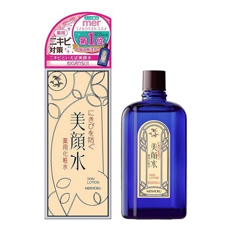 Nước hoa hồng trị mụn Meishoku Bigansui Medicated Skin Lotion