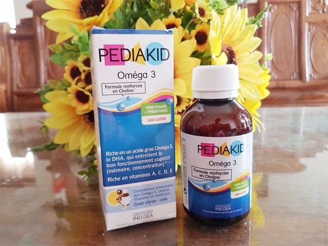 Pediakid Omega 3 hỗ trợ sự phát triển não cho trẻ, đặc biệt là giai đoạn 1-5 tuổi