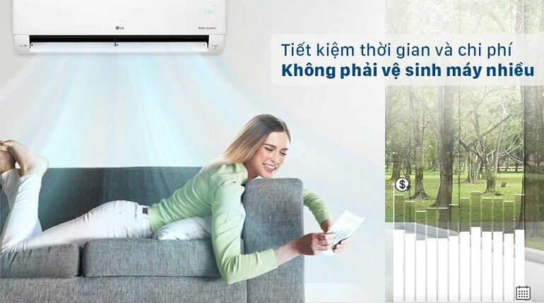 điều hòa LG V13APH2 12000 BTU 1 chiều Inverter gas R-32