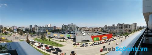 Ảnh panorama chụp bằng camera chính của Galaxy E7 Ảnh panorama chụp bằng camera chính của Galaxy E7