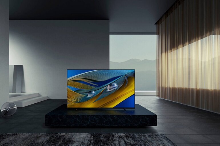Android Tivi OLED Sony 4K 65 inch XR-65A80J thiết kế đẹp mắt, tinh gọn