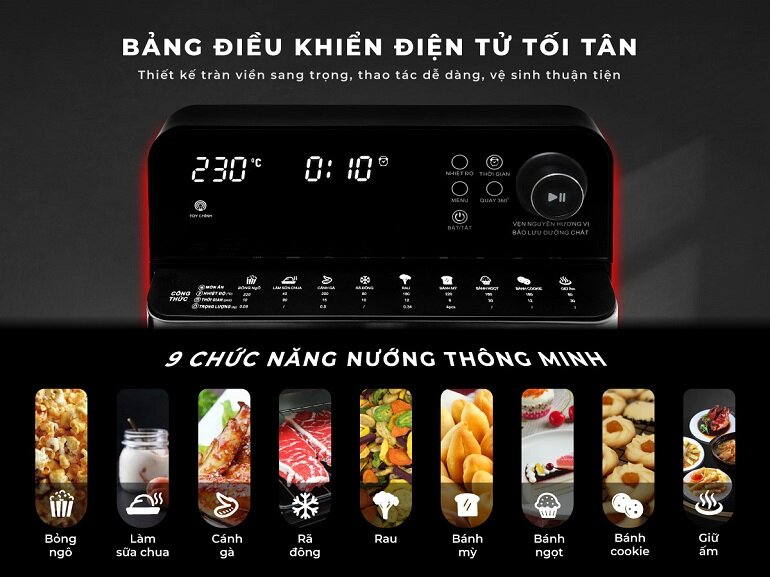 nồi chiên không dầu Kipor KP-AF657