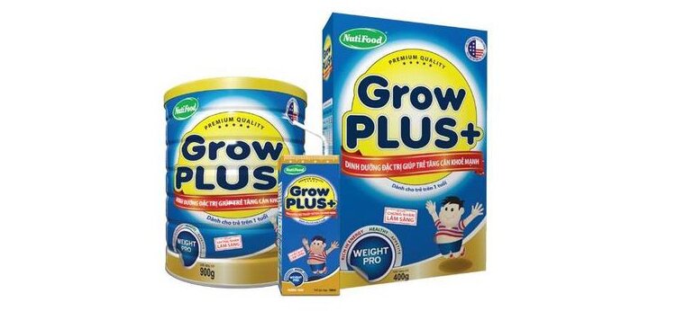 Sữa bột Grow Plus+ xanh