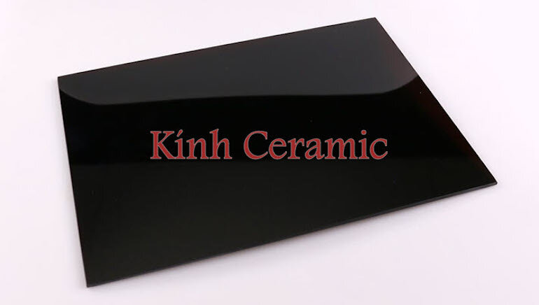 Kính Ceramic khá ổn khi lắp đặt cho bếp hồng ngoại