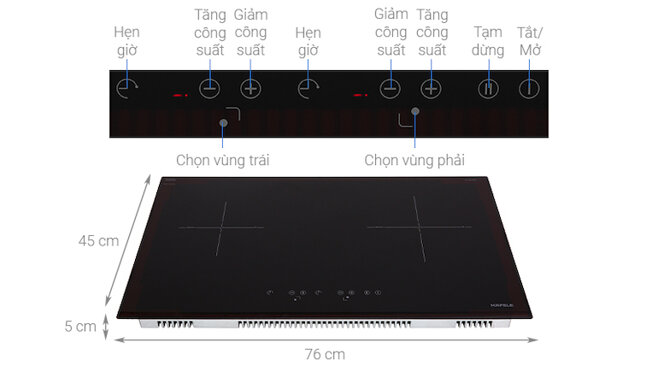 Bếp từ Hafele hc - is772ea