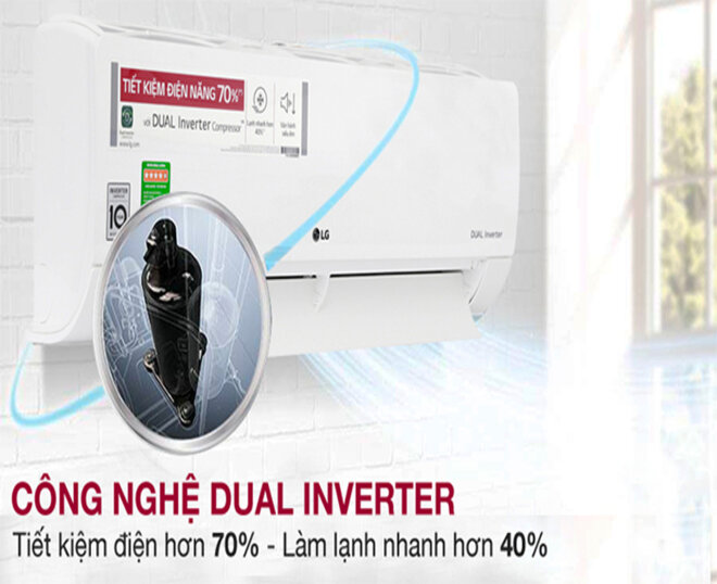 Điều hòa LG Dual Inverter 