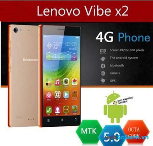 Lenovo Vibe X2 chạy hệ điều hành Android KitKat 4.4.2