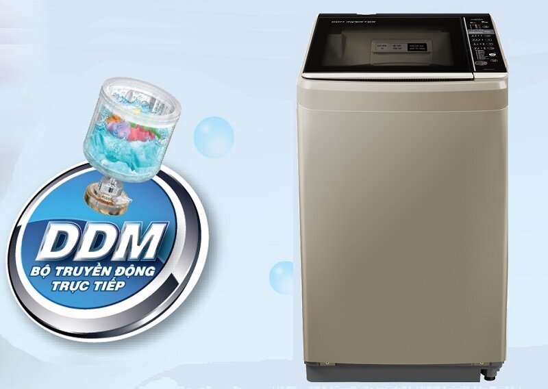 Top 5 máy giặt Aqua 9kg Inverter cửa trên tốt giá rẻ đáng mua hiện nay