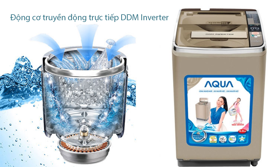 Động cơ DDM Inverter tiết kiệm điện nước