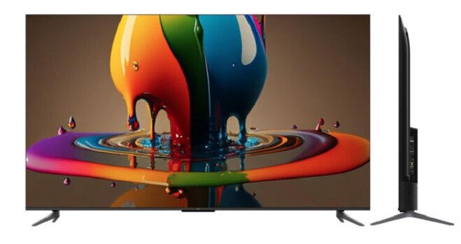 đánh giá Google Tivi QLED TCL 4K 55 inch 55C645 thiết kế