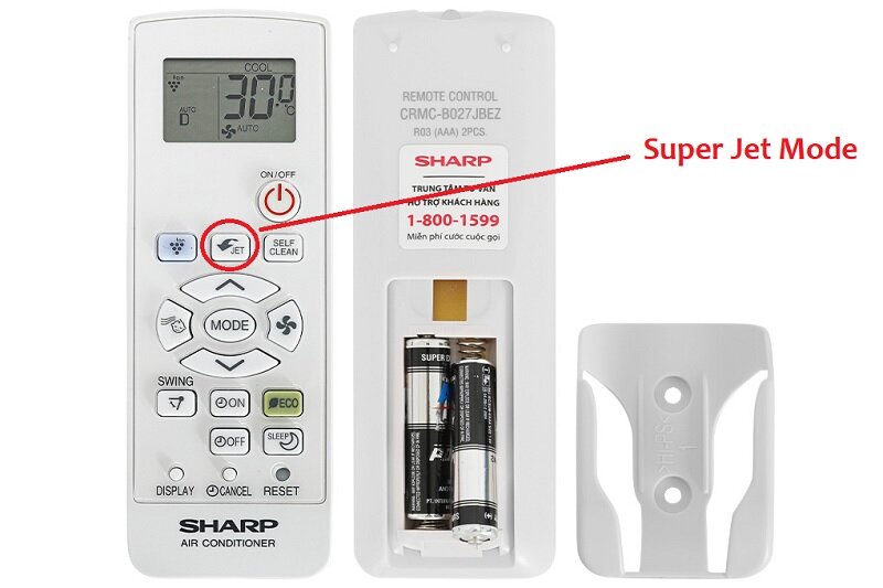 điều hòa Sharp AH-XP10BSW làm lạnh nhanh