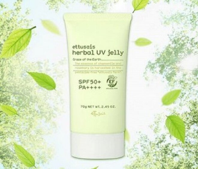 Gel chống nắng Ettusais Herbal UV jelly SPF 50+ PA ++++