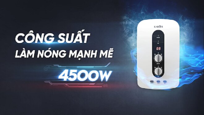 4 ưu điểm của bình nóng lạnh gián tiếp Karofi Kbo-I450