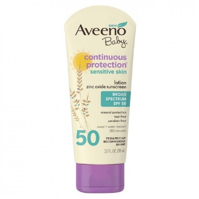 Kem chống nắng Aveeno Baby Continuous Protection SPF 50