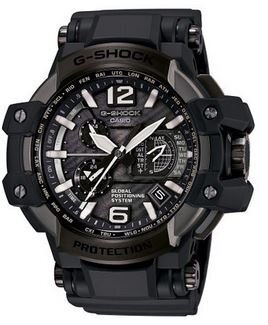 Casio G-Shock Gravity Master Black Dial Multi Solar Watch GPW1000T-1A