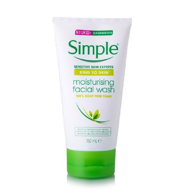 Sữa rửa mặt Simple Skin To Skin Moisturising Facial Wash