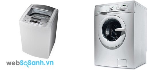 LG WFS1215TT và Electrolux EWF8555 (nguồn: internet)