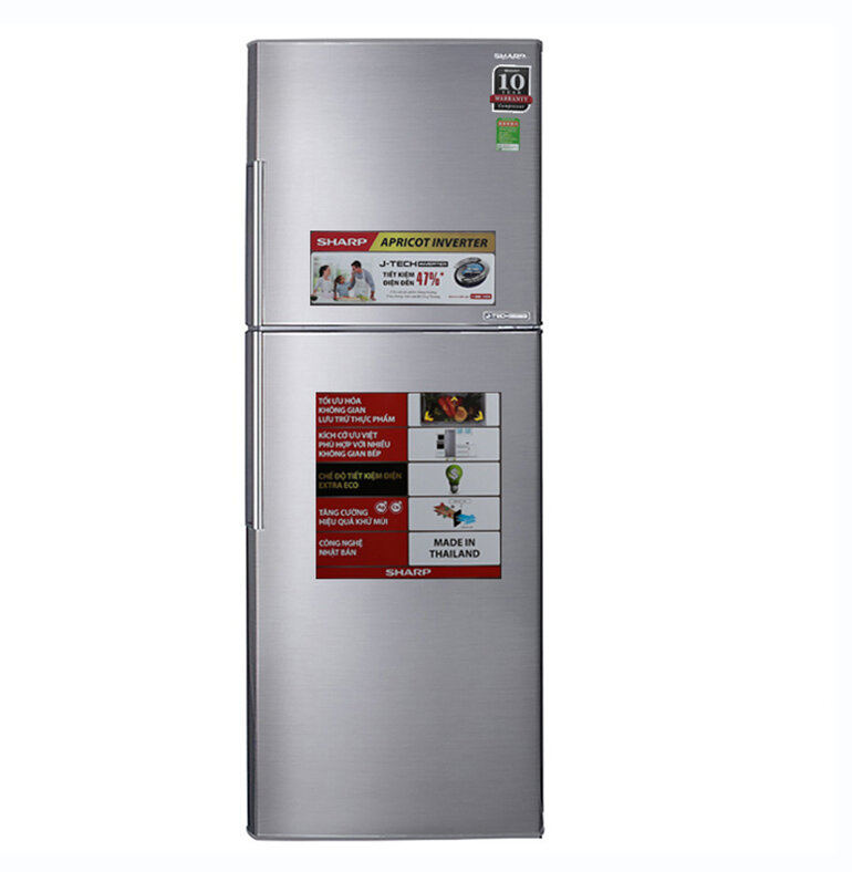 Tủ lạnh Sharp SJ-X316E-SL