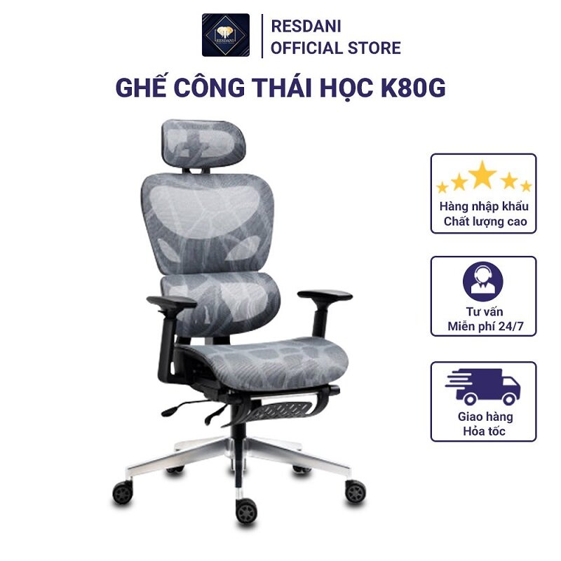 ghế công thái học cao cấp Resdani