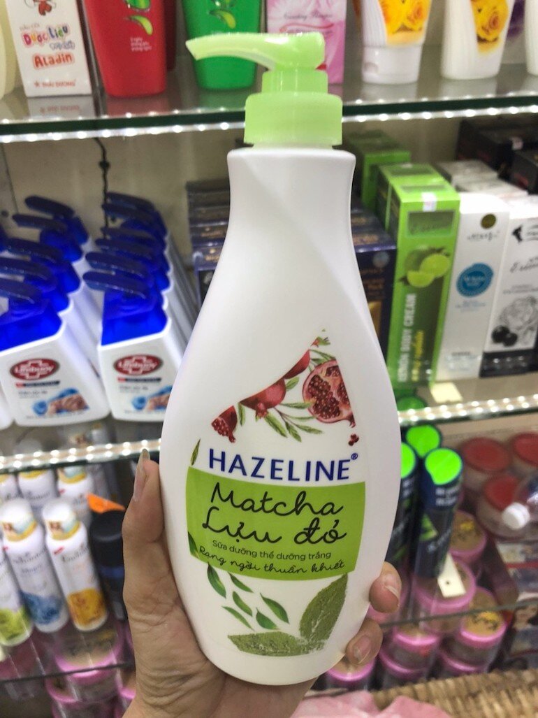 sữa dưỡng thể Hazeline