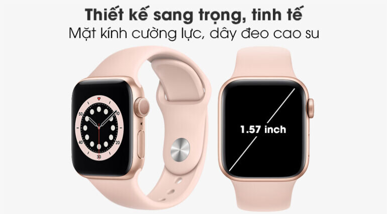 apple watch series 6 màu hồng