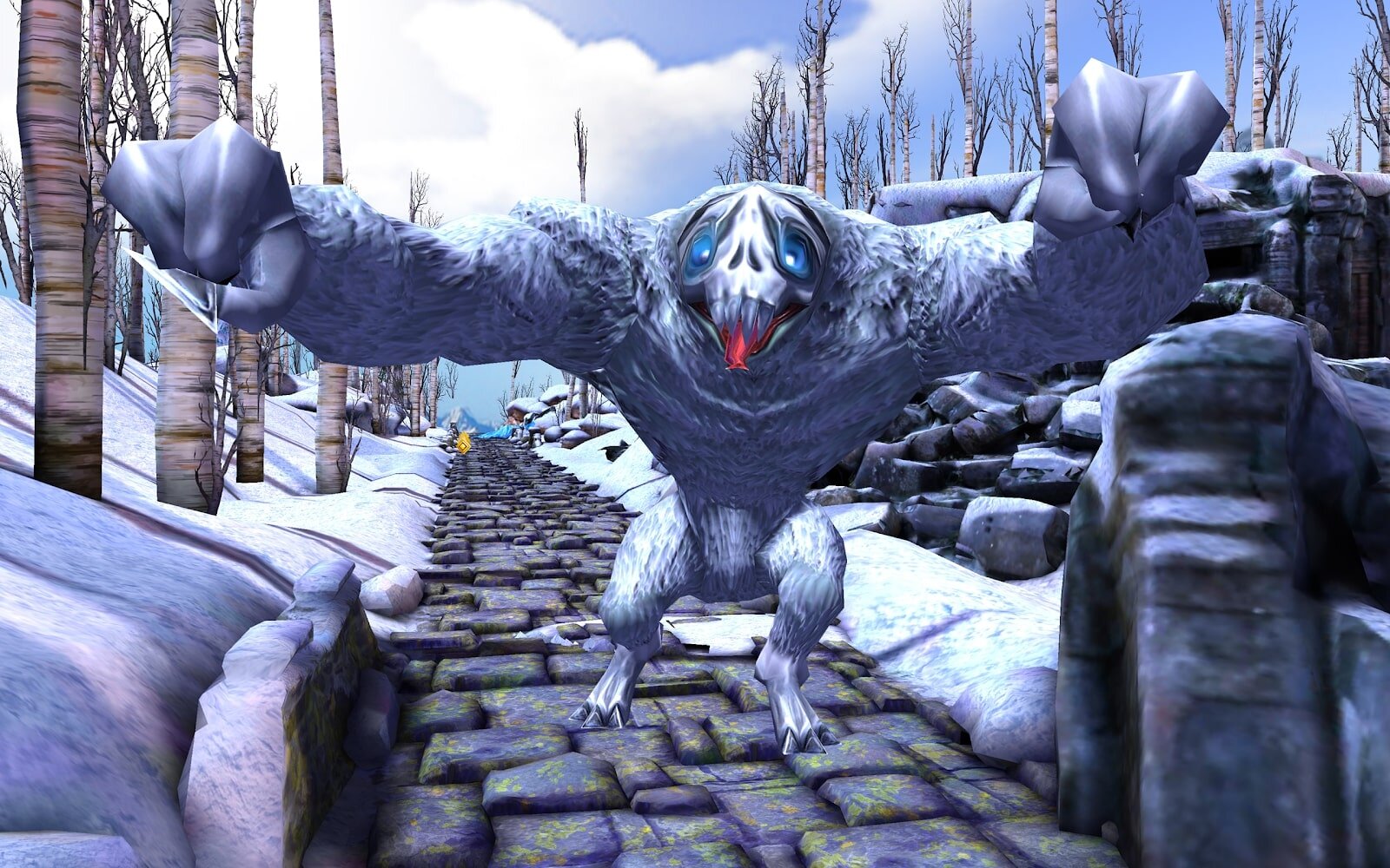 Chạy trốn với con khỉ Bắc Cực cùng Game Temple Run VR