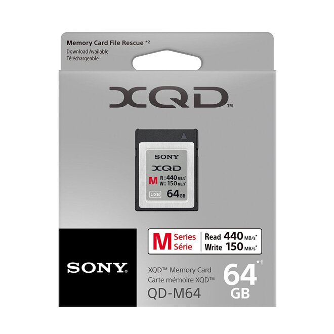 Thẻ nhớ máy ảnh XQD Sony 64GB 440MB/S