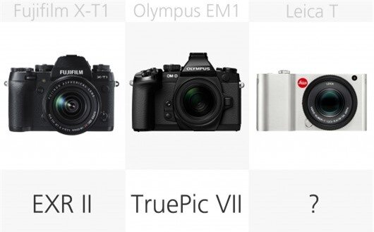 High-end mirrorless camera processor comparison (row 2)