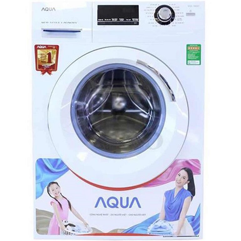 máy giặt aqua 8kg cửa ngang